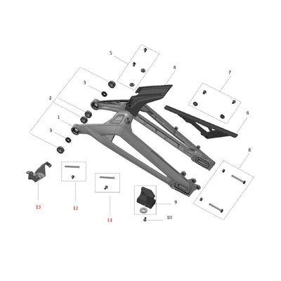 Talaria X3 Swing Arm - Silent Cycle